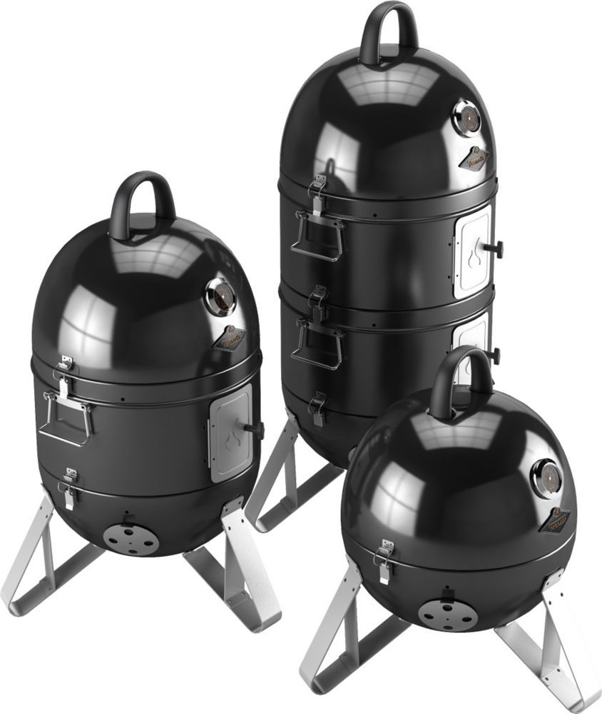 Fornetto Basso Fumoir vertical pour barbecue 18 pouces|Fumoir vertical pour barbecue Fornetto Basso de 18 po|D91EI86G