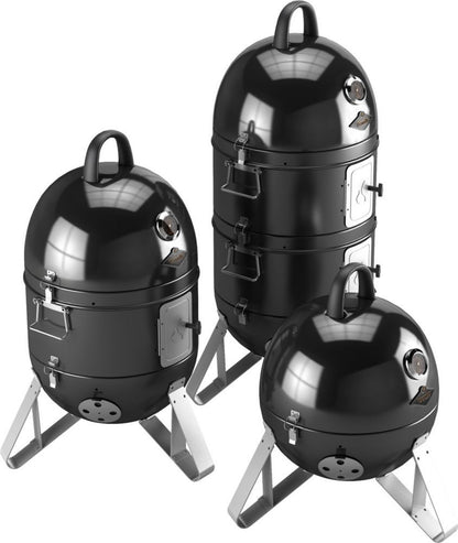 Fornetto Basso Fumoir vertical pour barbecue 18 pouces|Fumoir vertical pour barbecue Fornetto Basso de 18 po|D91EI86G