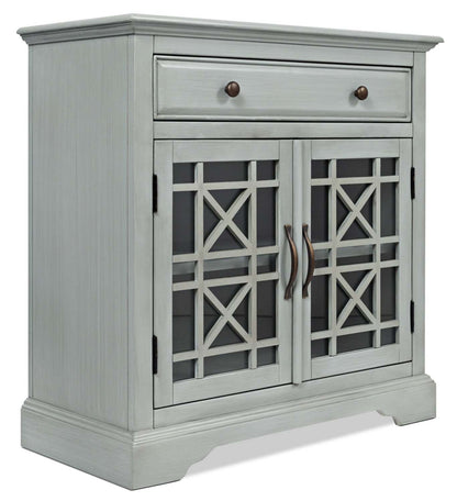 Marseille 32 Accent Cabinet with Drawer - Antique Grey|Armoire décorative Marseille de 32 po avec tiroir - gris antique