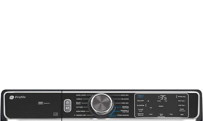 Profil Laveuse à chargement frontal de 6,1 pi³ et sécheuse électrique de 7,8 pi³ avec vapeur et Wi-Fi intégré | GEFL870B