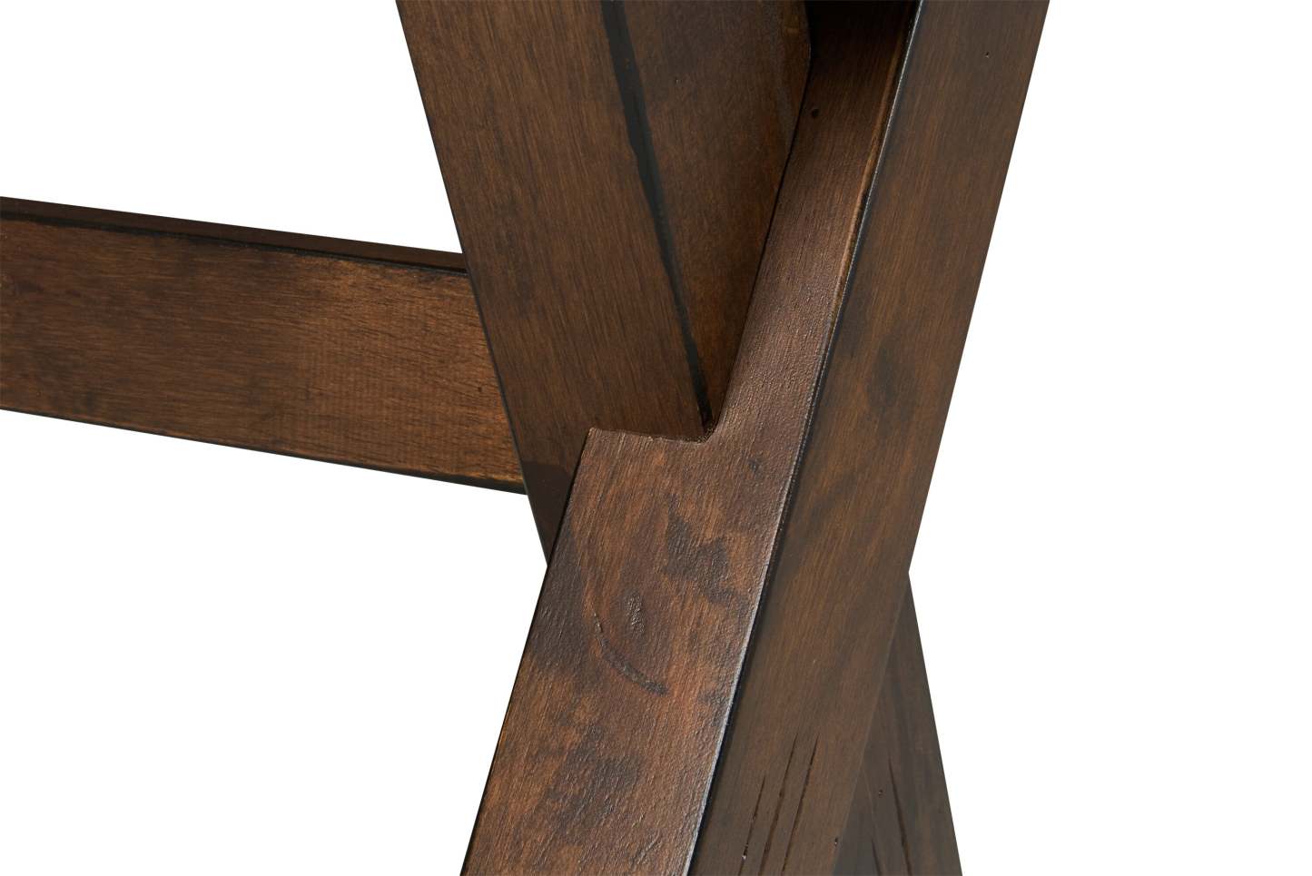 Banc de salle à manger Plum, bois, aspect Live-Edge, 47,25 W - Brun muscade | Banc de salle à manger Plum de 47,25 po (L) en bois avec apparence de bordures Live Edge - brun muscade