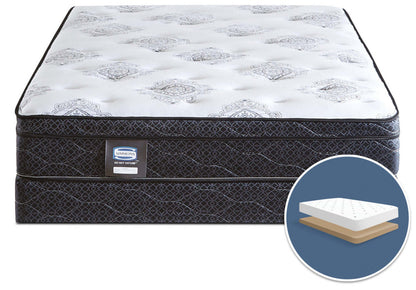 Simmons Do Not Disturb Avante Euro-Top Firm Low-Profile Mattress Set|Ensemble matelas ferme à Euro-plateau à profil bas Avante Ne pas déranger Simmons pour grand lit