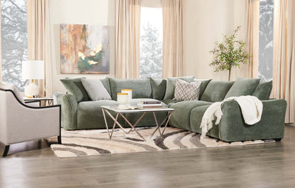 Posh 28.14 Fabric Accent Chair with Removable Back and Seat Cushions and Wood Legs - Beige | Fauteuil d’appoint Posh de 28,14 po en tissu avec coussins de dossier et de siège amovibles et pattes en bois - beige