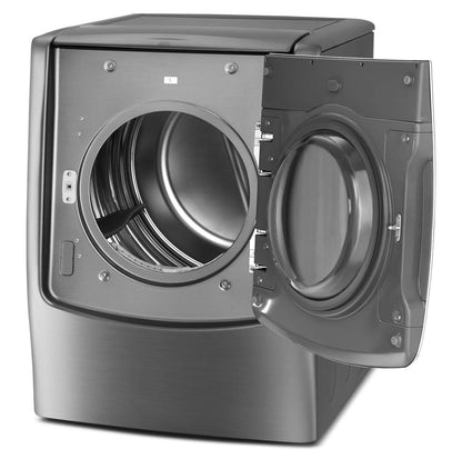 LG 9,0 pi³ Sécheuse à gaz à la vapeur SteamDryerMC LG à énorme capacité de 9,0 pi³ - acier graphite