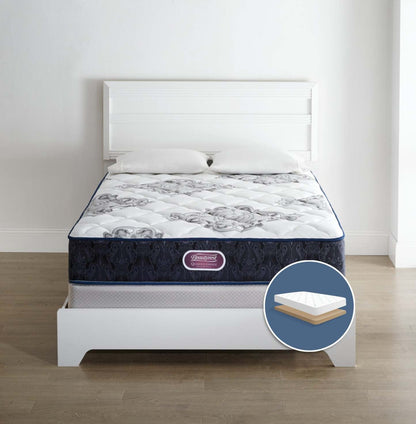 Simmons Beautyrest Queen's Choice Monarch Firm Low-Profile Full Mattress Set