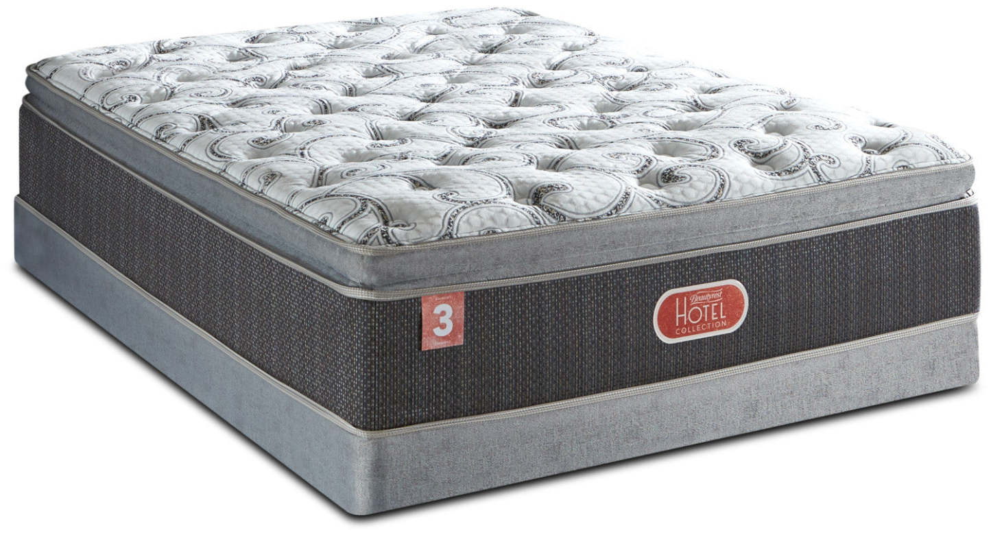 Beautyrest® Hotel Diamond 3 Firm Hi-Loft Pillow-Top Twin Mattress Set|Ensemble matelas ferme à plateau-coussin épais Hotel Diamond 3 Beautyrest pour lit simple