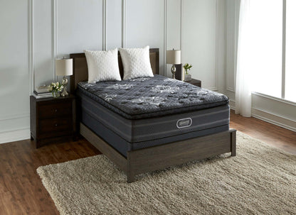 Beautyrest Black Devotion Medium Hi-Loft Pillow-Top Queen Mattress Set|Ensemble matelas semi-ferme à plateau-coussin épais Devotion Beautyrest Black pour grand lit