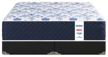 Ensemble matelas très ferme à plateau régulier 20e anniversaire au Québec de Springwall pour très grand lit