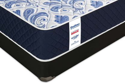Ensemble matelas très ferme à plateau régulier 20e anniversaire au Québec de Springwall pour lit simple