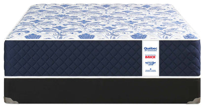 Ensemble matelas très ferme à plateau régulier 20e anniversaire au Québec de Springwall pour grand lit