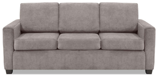 Becca Chenille Full-Size Sofa Bed – Ash|Sofa-lit double Becca en chenille – cendre