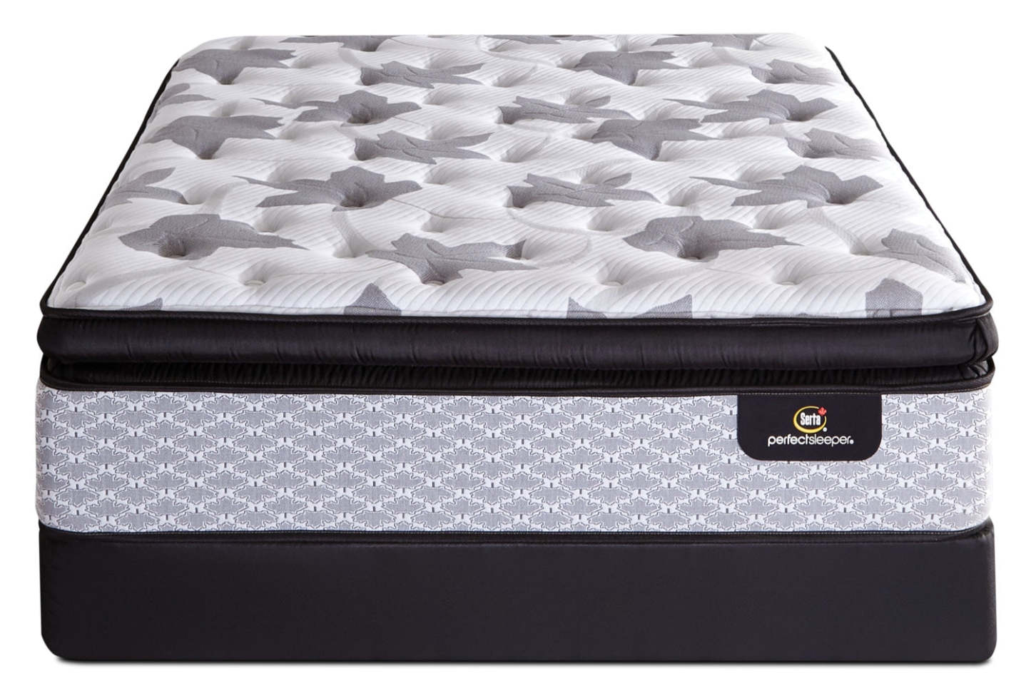 Serta Perfect Sleeper® Canada's Anniversary Pillow-Top Queen Mattress Set|Ensemble matelas à plateau-coussin Canada's Anniversary Perfect Sleeper de Serta pour grand lit