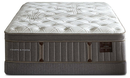 Stearns & Foster Wynford Plush Euro-Top Queen Mattress Set|Ensemble matelas moelleux à Euro-plateau Wynford de Stearns & Foster pour grand lit