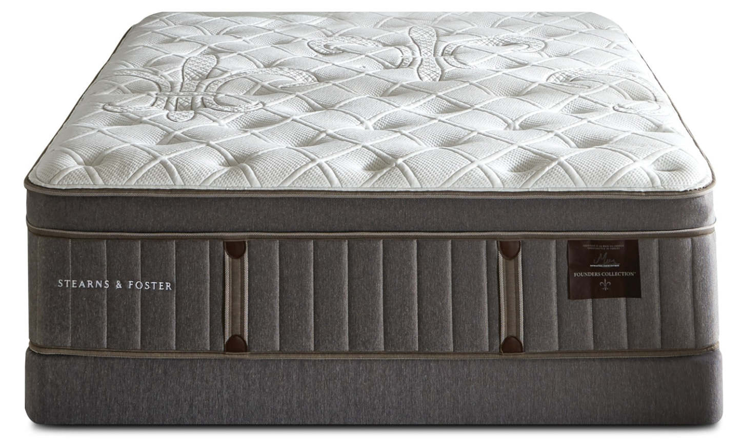 Stearns & Foster Wynford Plush Euro-Top Full Mattress Set|Ensemble matelas moelleux à Euro-plateau Wynford de Stearns & Foster pour lit double