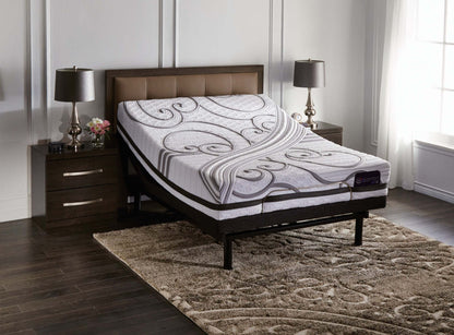 Matelas Gravati iComfort EFX3D Serta pour grand lit avec base ajustable Motion Essentials 3