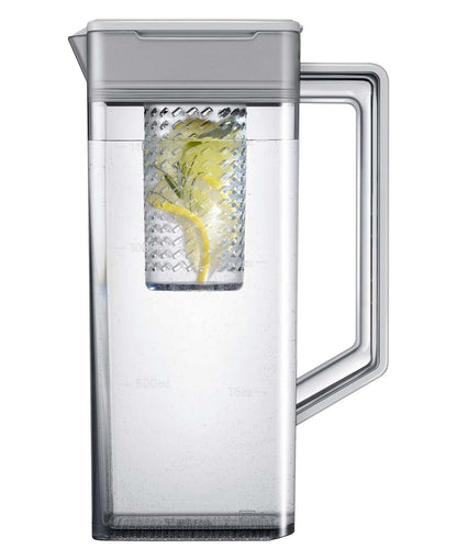 Samsung 36 22,5 pi³ Réfrigérateur BESPOKE à profondeur de comptoir à 4 portes Flex™ avec AI Family Hub+™ - Blanc… | Réfrigérateur BESPOKE Samsung de 22,5 pi³ et de 36 po de profondeur comptoir à 4 portes FlexMC avec …