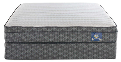Serta Always Comfort® Webber Euro-Top Queen Mattress Set|Ensemble matelas à Euro-plateau Webber Toujours Confortable de Serta pour grand lit