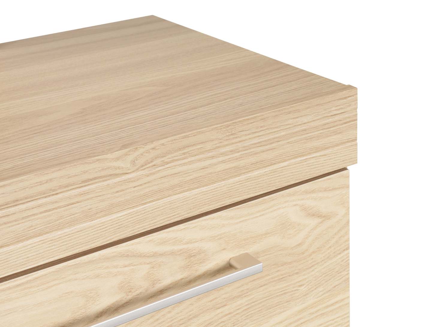 Commode à 6 tiroirs pour chambre à coucher Riley, 49 L x 31 H, fabriquée au Canada - Naturel | Commode de chambre à coucher Riley de 49 po (L) x 31 po (H) à 6 tiroirs, fabriquée au Canada - naturelle