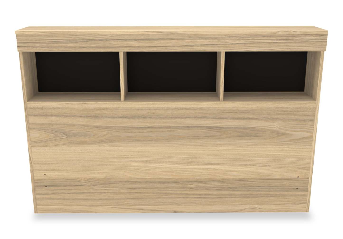 Ensemble de lit Riley Mates avec tête de lit bibliothèque pour enfants, fabriqué au Canada, naturel - pleine grandeur | Lit matelot Riley avec ensemble de tête de lit bibliothèque pour enfants, fabriqué au Canada, naturel - format lit double