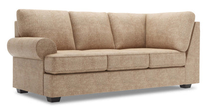 Canapé Lab Roll LAF Sofa Return - Taupe de luxe | Canapé de gauche pour rallonge Roll de la collection Sofa Lab - Taupe luxueux | RO152893