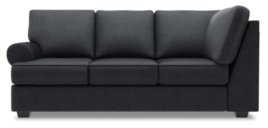 Canapé Lab Roll LAF Canapé Retour - Pax Pepper | Canapé de gauche pour rallonge Roll de la collection Sofa Lab - Pax poivre | RO152949