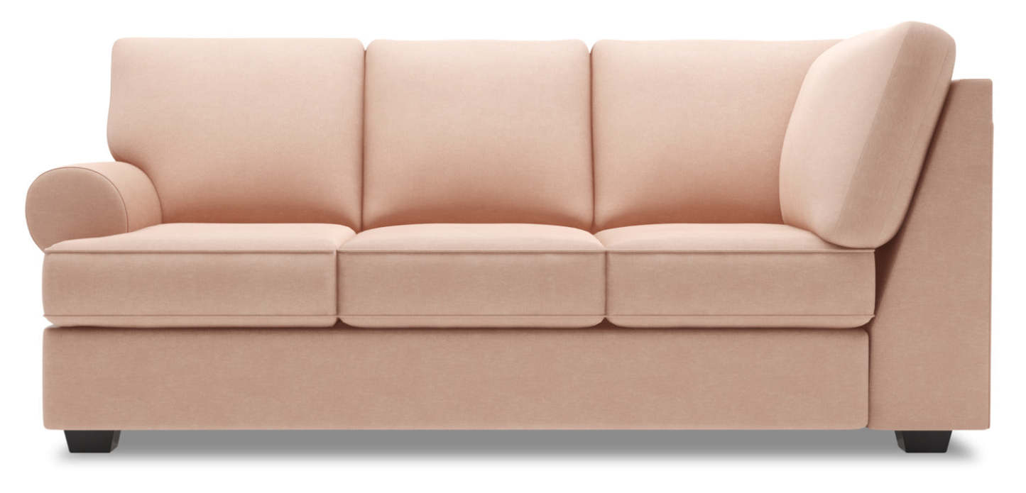 Sofa Lab Roll LAF Sofa Return - Pax Rose | Sofa de gauche pour rallonge Roll de la collection Sofa Lab - Pax rose | RO153249