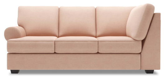 Sofa Lab Roll LAF Sofa Return - Pax Rose | Sofa de gauche pour rallonge Roll de la collection Sofa Lab - Pax rose | RO153249