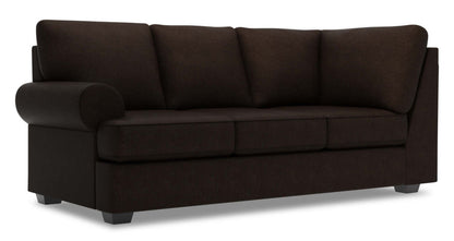 Sofa Lab Roll LAF Sofa Return - Chocolat de luxe | Sofa de gauche pour rallonge Roll de la collection Sofa Lab - Chocolat luxueux | RO153293