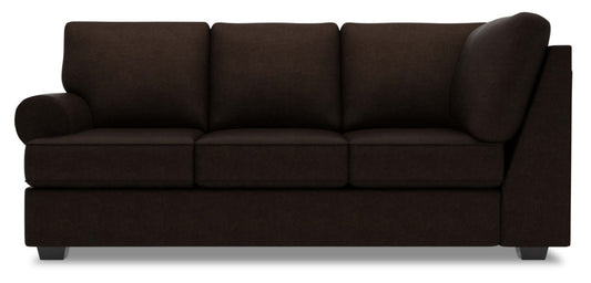 Sofa Lab Roll LAF Sofa Return - Chocolat de luxe | Sofa de gauche pour rallonge Roll de la collection Sofa Lab - Chocolat luxueux | RO153293
