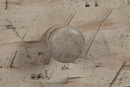 Rocco 16 Chairside Table avec USB - Crème|Table de fauteuil Rocco de 16 po avec USB - crème