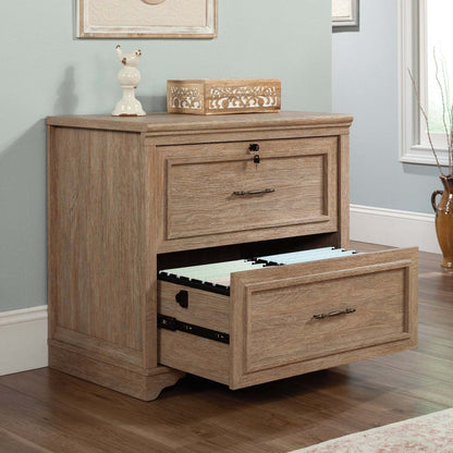 Rollingwood 31.5 Commercial Grade 2-Drawer Lateral Classing Cabinet - Brushed Oak|Classeur latéral Rollingwood de 31,5 po de qualité commerciale à 2 tiroirs - chêne brossé