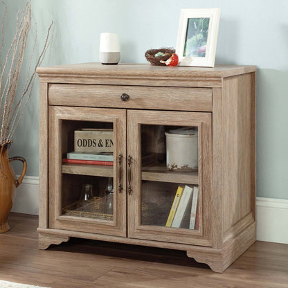 Rollingwood 31,5 Commercial Grade Storage Cabinet with Drawer - Brushed Oak|Armoire de rangement Rollingwood de 31,5 po de qualité commerciale avec tiroir - chêne brossé