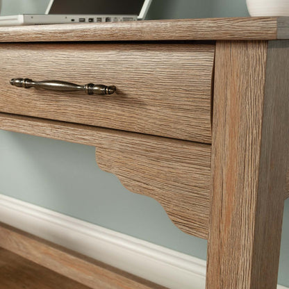 Rollingwood 54.02 Commercial Grade Writing Office Desk with 3-Drawers - Brushed Oak|Bureau de travail Rollingwood de 54,02 po de qualité commerciale à 3 tiroirs - chêne brossé