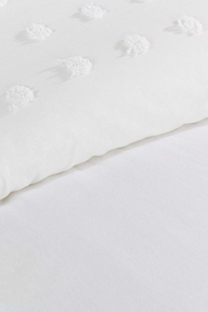 Ensemble d'édredon 3 pièces Rowan pour très grand lit - Blanc | Ensemble d'édredon Rowan 3 pièces pour très grand lit - blanc