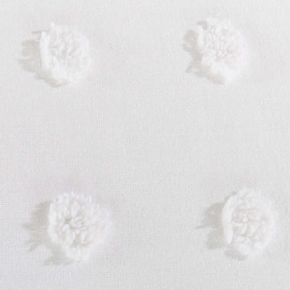 Ensemble d'édredon 3 pièces Rowan pour très grand lit - Blanc | Ensemble d'édredon Rowan 3 pièces pour très grand lit - blanc