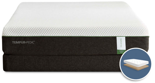 TEMPUR-Flex® Recover Tight-Top Low-Profile Mattress Set|Ensemble matelas à plateau régulier à profil bas Recover TEMPUR-Flex® pour très grand lit