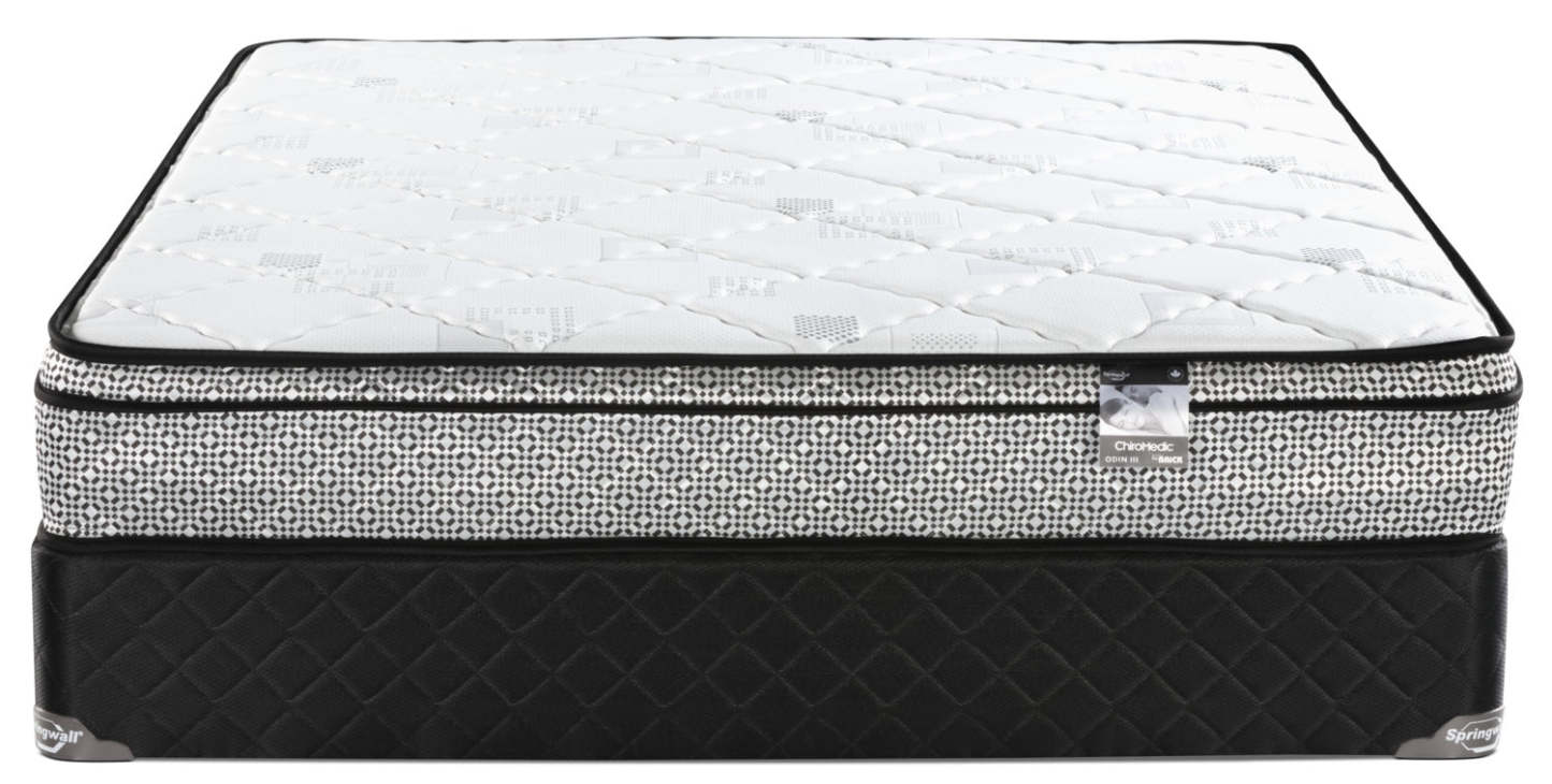 Springwall Odin 3 Euro-Top Firm Queen Mattress Set|Ensemble matelas ferme à Euro-plateau Odin 3 de Springwall pour grand lit