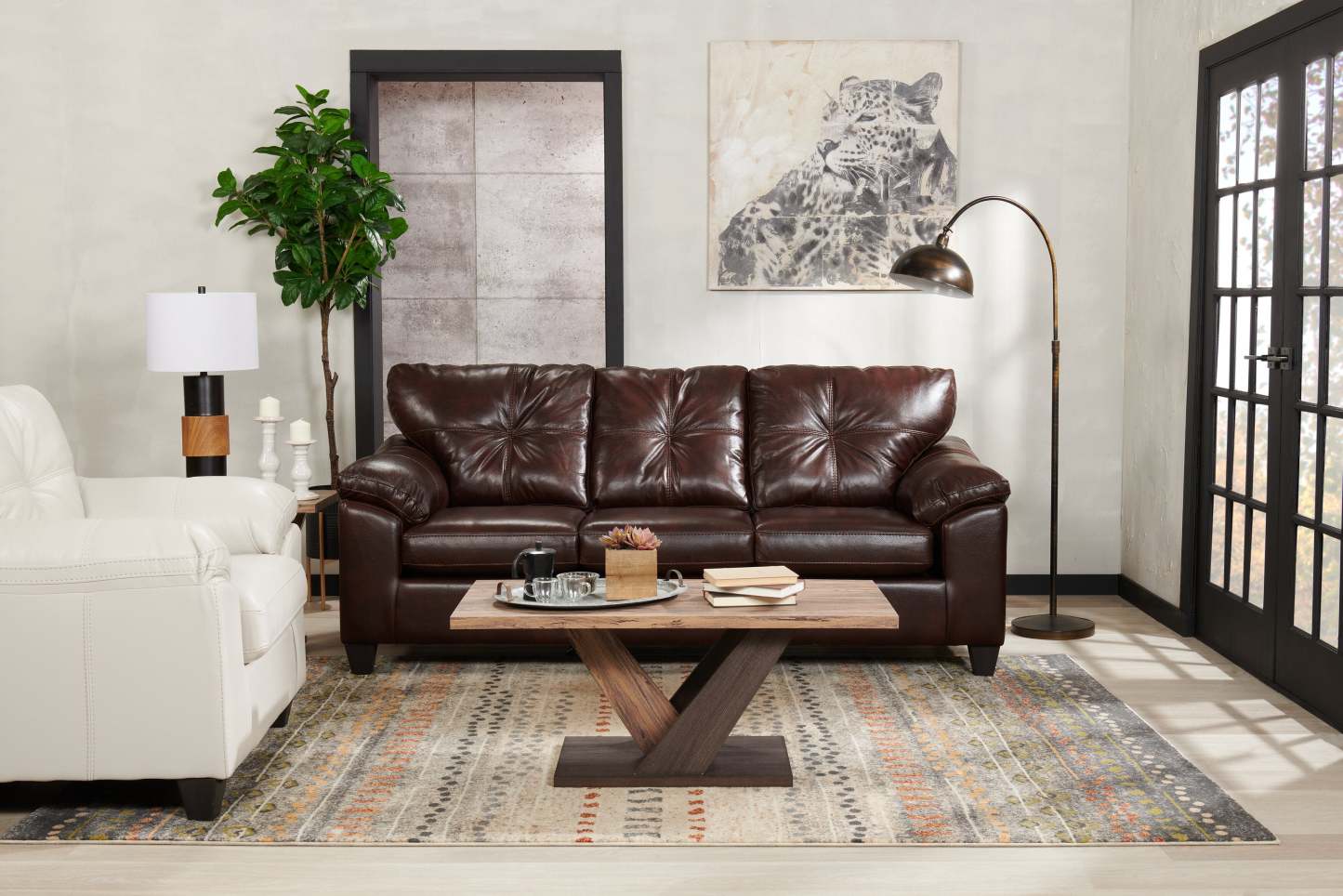 62.75 Bean Lampadaire en métal bronze avec tête de lampe réglable|Lampe à pied de 62,75 po en métal bronze haricot avec tête de lampe réglable