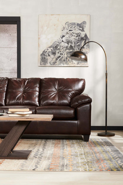 62.75 Bean Lampadaire en métal bronze avec tête de lampe réglable|Lampe à pied de 62,75 po en métal bronze haricot avec tête de lampe réglable