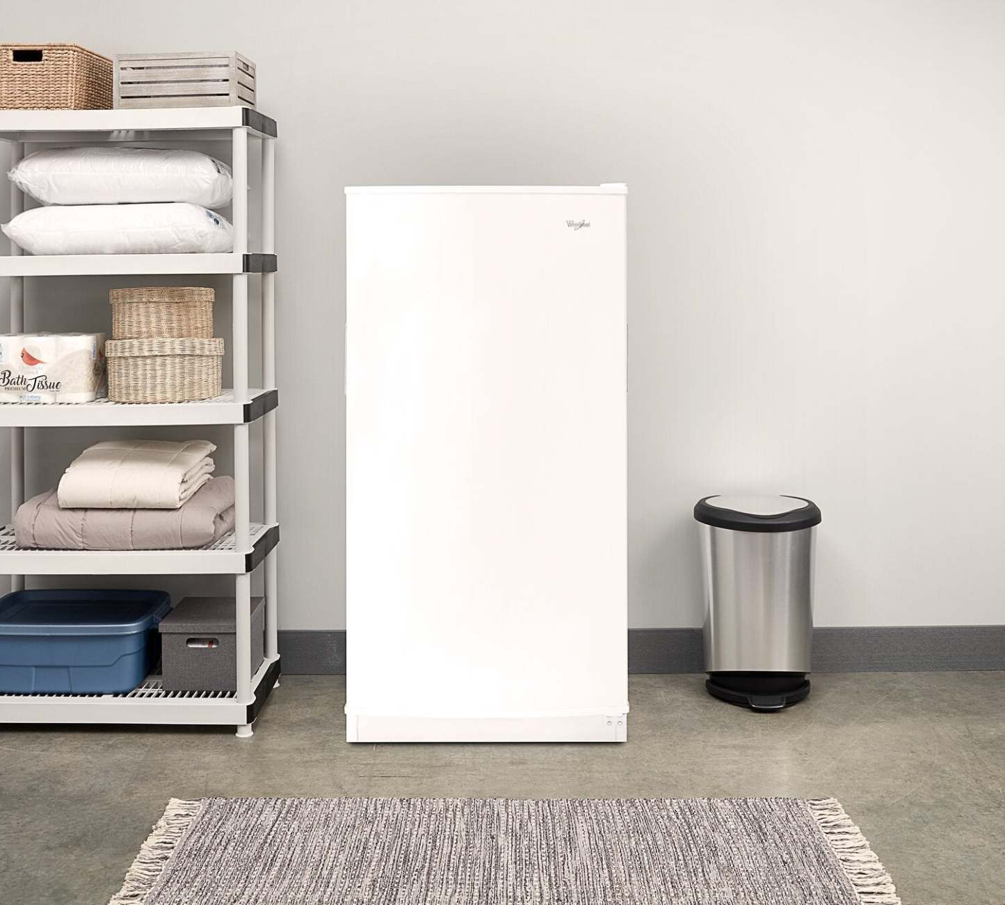 Whirlpool Congélateur vertical 16 pi3 - WZF34X16DW | Congélateur vertical Whirlpool de 16 pi3 - WZF34X16DW | WZF34X1W