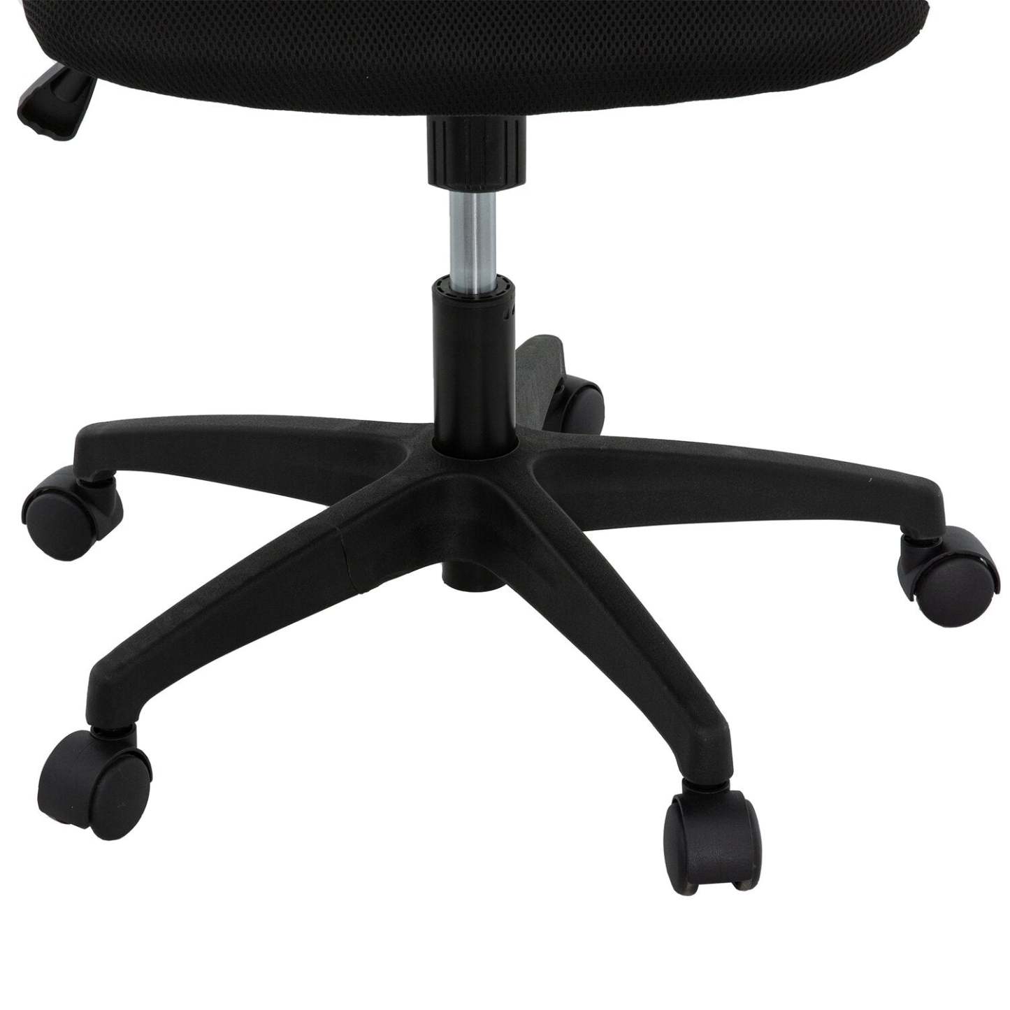 Sealy® Raven 25,2” Chaise de bureau ergonomique réglable avec rembourrage en mailles - noire | Chaise de bureau ergonomique réglable Raven de Sealy de 25,2 po avec rembourrage en mailles - noire