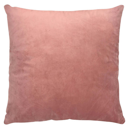 Coussin décoratif d'apparence velours - Rose | Coussin décoratif d'apparence velours - rose | FL1026DP