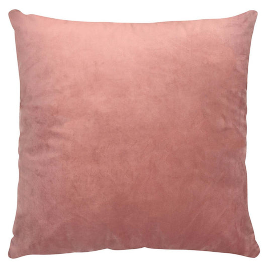 Coussin décoratif d'apparence velours - Rose | Coussin décoratif d'apparence velours - rose | FL1026DP