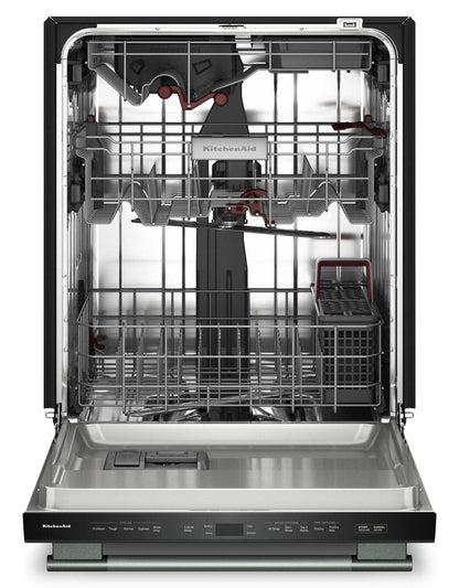 Lave-vaisselle KitchenAid de 24 po et de 44 dBA avec troisième panier 360° Max JetsMC - genièvre - KDTS424SJP