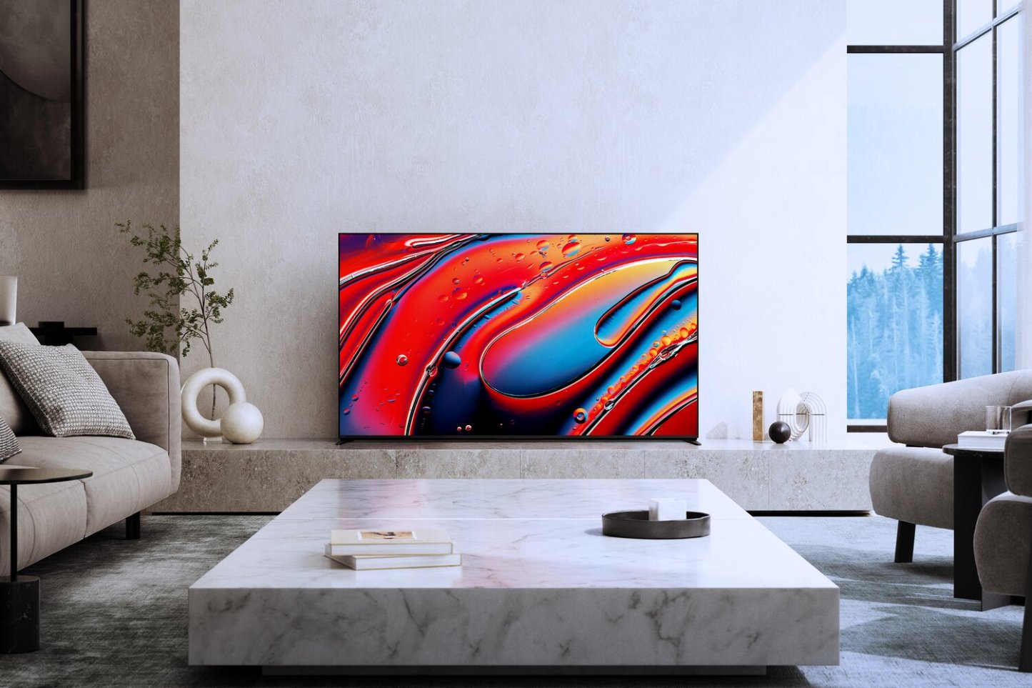 SONY 65 Bravia 9 QLED Mini-LED 4K UHD Smart Google TV (K65XR90) - Modèle 2024 | Téléviseur intelligent QLED Mini DEL SONY Bravia 9 UHD 4K de 65 po avec Google TVMC (K65XR90) - modèle 2024