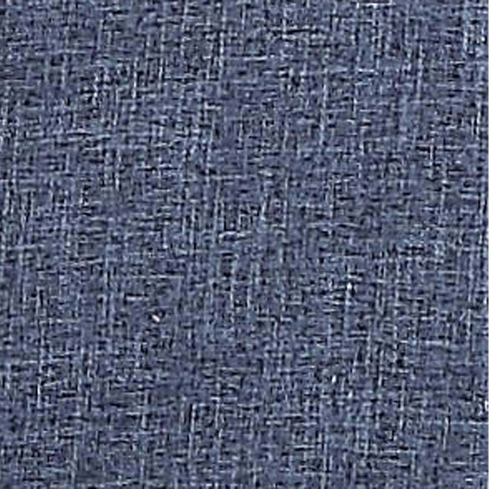 Paseo Upholstered Platform Bed in Navy Fabric - King Size | Lit plateforme rembourré Paseo en tissu bleu marine - format très grand lit