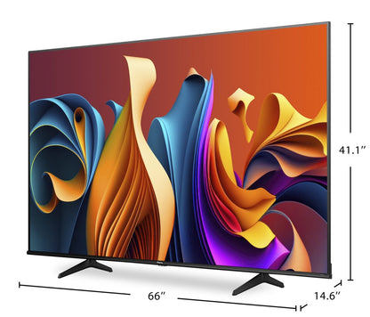 Hisense 75 QLED 4K UHD HDR10+ Dolby Vision 60 Hz Google Smart TV (75QD6N) | Téléviseur intelligent QLED Hisense UHD 4K de 75 po à 60 Hz avec HDR10+, Dolby VisionMC et Google TVMC (75QD6N)