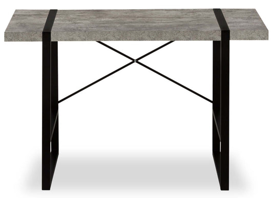 Bureau Avery 49 - aspect béton gris|Bureau Avery de 49 po - apparence béton gris