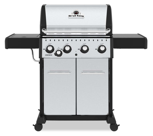 Barbecue à gaz propane Broil King Crown™ S 440 de 40 000 BTU - 865364 | Barbecue à gaz propane de 40 000 BTU Broil King CrownMC de série S 440 - 865364 | 865364LP