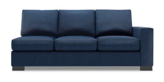 Sofa Lab Track RAF Sofa - Pax Navy | Sofa de droite Track de la collection Sofa Lab - Pax Navy | TR123149
